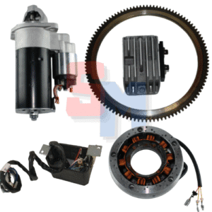 KIT AVVIAMENTO ELETTRICO MOTORINO ALTERNATORE CORONA LOMBARDINI LDA100 4LD640
