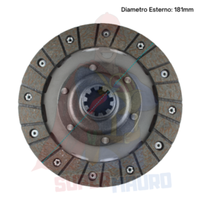 DISCO FRIZIONE ad. MOTOCOLTIVATORE PASQUALI DIAMETRO 181mm DENTI 10 (29X23)