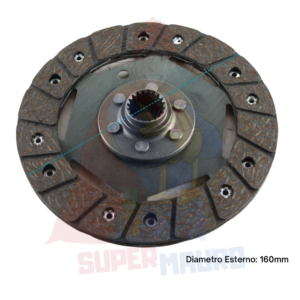 DISCO FRIZIONE BERTOLINI MOTOCOLTIVATORE 310S 510 ERREPI DIAMETRO 160mm DENTI 20