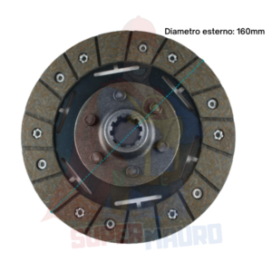DISCO FRIZIONE PASQUALI 917 921 922 923 924 F&M L300 DIAMETRO 160mm DENTI 10