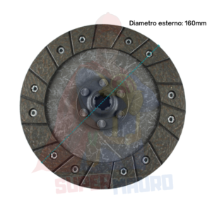 DISCO FRIZIONE MOTOCOLTIVATORE GRILLO 131 DIAMETRO 160mm DENTI 6 (16x13)