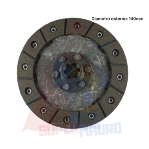 DISCO FRIZIONE LAMPACRESCIA TIPO M DIAMETRO 140mm DENTI 6 20X16mm