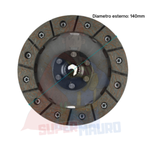 DISCO FRIZIONE BERTOLINI 315 345 ADRIATICA FERRARI MC 72 DIAMETRO 140mm DENTI 20