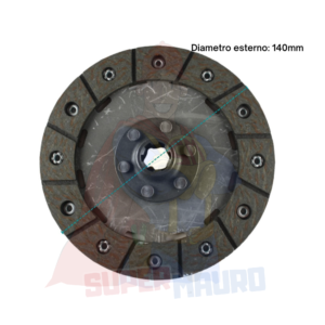 DISCO FRIZIONE FERRARI 72 MIRA LEO M4 HP 10 12 14 DIAMETRO 140mm DENTI 6 17X14mm
