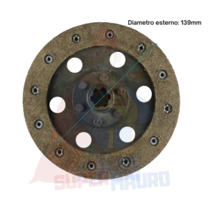DISCO FRIZIONE ad. AGRIA 8000 GRILLO 9000 9000R D=139mm Z=6 (17x14)