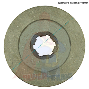 DISCO FRIZIONE MOZZO BASSO MOTOZAPPA CASORZO CU6 DIAMETRO 110mm DENTI 6 (30X26)