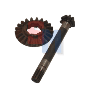 COPPIA CONICA INFERIORE PIGNONE + CORONA MOTOZAPPA BARBIERI CORTINA DENTI 7 21