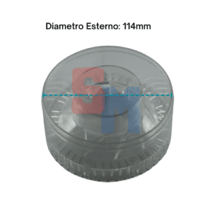 TRASPARENTE ANELLO PREFILTRO ad. MOTORE RUGGERINI D=116X57mm