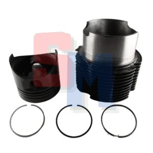 KIT CILINDRO + PISTONE + SERIE SEGMENTI ad. MOTORE RUGGERINI RF90 91 D 90mm