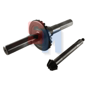 COPPIA CONICA SOTTOCHIOMA MULETTO ad. MOTOZAPPA BRUMI DENTI 8 26 ESAGONO 32mm