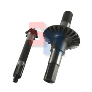 COPPIA CONICA PIGNONE + CORONA + ASSE BRUMI REKORD DENTI 8 26 ESAGONO 30mm