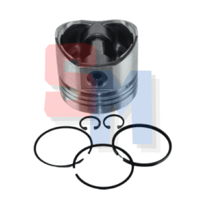 PISTONE COMPLETO + SERIE SEGMENTI LOMBARDINI 6LD360 LDA530 STD DIAMETRO 82mm