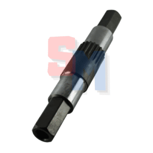 ALBERO ASSE PORTA FRESA ad. MOTOZAPPA IMER 115 ESAGONO 27