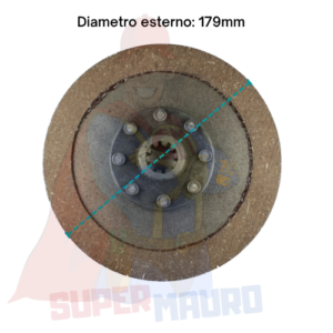 DISCO FRIZIONE DIAMETRO 179mm DENTI 10 (22X18mm)