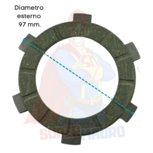 DISCO FRIZIONE ad. MAB T4 ADRIATICA TIGROTTO DIAMETRO 85mm DENTI 6