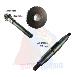 KIT COPPIA CONICA ALBERO PORTA FRESA MOTOCOLTIVATORE VALPADANA VMC14 DENTI 8 27
