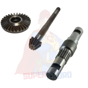 KIT COPPIA CONICA ALBERO PORTA FRESA MOTOCOLTIVATORE PASQUALI 598 DENTI 9 30