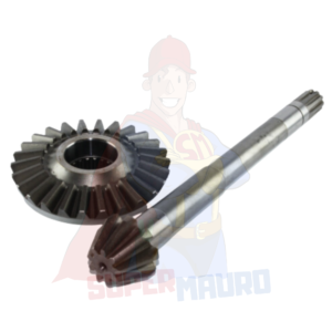 COPPIA CONICA PIGNONE CORONA MOTOCOLTIVATORE PASQUALI 598 945 946 950 958 931 DENTI 9 26