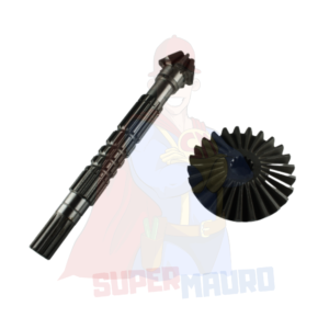 COPPIA CONICA SUPERIORE ad. MOTOCOLTIVATORE FERRARI 34 EUROSYSTEM 102 DENTI 8 25