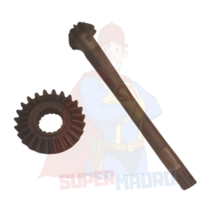 COPPIA CONICA MOTOCOLTIVATORE BERTOLINI 12 CV DENTI 10 24