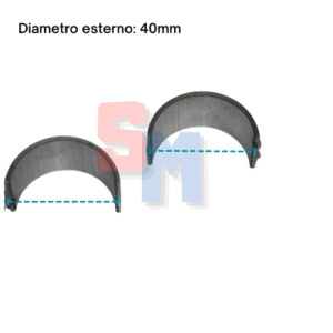 BRONZINE TESTA BIELLA YANMAR L70 LA178 STD
