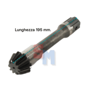 PIGNONE INFERIORE GOLDONI FRESA 22 DENTI 10 PER CORONA DENTI 33