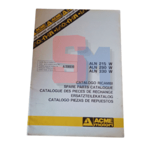 CATALOGO RICAMBI ACME ALN215W 290 330