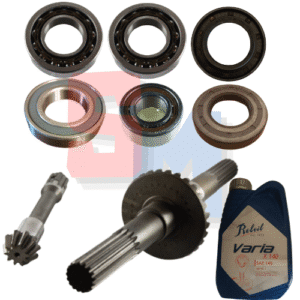 COPPIA CONICA KIT CUSCINETTI E PARAOLI OLIO SAE140 GOLDONI FRESA 22 22M