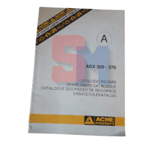 CATALOGO RICAMBI ACME ADX300