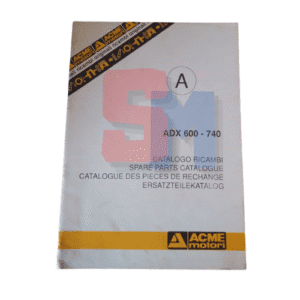 CATALOGO RICAMBI ACME ADX600 740