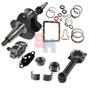 ALBERO MOTORE TIPO LUNGO BRONZINE GUARNIZIONI POMPA OLIO BIELLA LDA450 3LD510