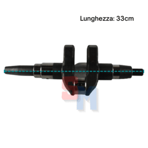 ALBERO MOTORE CONICO DIAMETRO 23mm VERSIONE MOTOZAPPA YANMAR KAMA L100 LA186