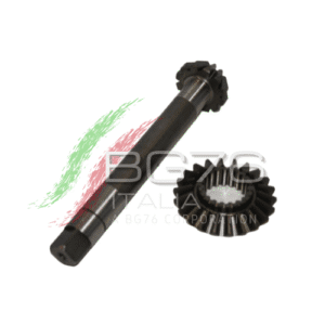 COPPIA CONICA PIGNONE + CORONA PASQUALI 12 CAVALLI CON QUADRATINO DENTI 12 22