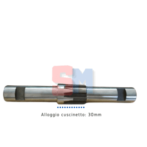 ALBERO PORTA FRESA LISCIO PASQUALI DENTI 8