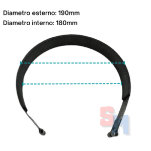 GANASCIA GANASCE NASTRO FRENO ad. MOTOCOLTIVATORE SUPER SPECIAL GOLDONI