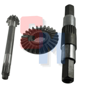 KIT COPPIA CONICA ALBERO PORTA FRESA MOTOZAPPA IMER DENTI 9 27