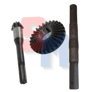 KIT COPPIA CONICA ALBERO PORTA FRESA MOTOZAPPA MAB T4 BONORI DENTI 8 28