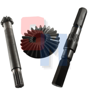 KIT COPPIA CONICA ALBERO PORTA FRESA MOTOZAPPA SEP 138 DENTI 8 25