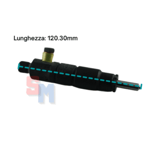 PORTA INIETTORE COMPLETO ad. MOTORE RUGGERINI RF80 RF90 RF120 RF140