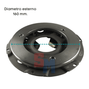 FRIZIONE A LEVE SPINGIDISCO ad. AGRIA DIAMETRO 160mm