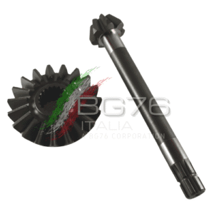 COPPIA CONICA PIGNONE + CORONA ad. MOTOCOLTIVATORE BERTOLINI 310S DENTI 7 19