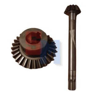 COPPIA CONICA PIGNONE CORONA MOTOCOLTIVATORE PGS ATTILA SUP. ROMA 38 DENTI 11 28