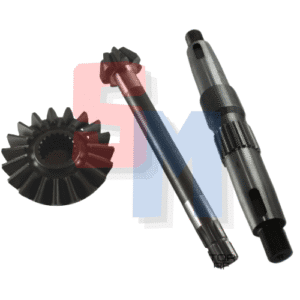 KIT COPPIA CONICA ALBERO PORTA FRESA MOTOCOLTIVATORE BERTOLINI 310S DENTI 7 19