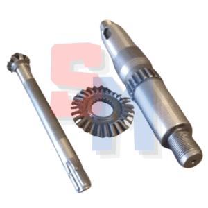 KIT COPPIA CONICA ALBERO PORTA FRESA BERTOLINI BM 10 10 CV DENTI 10 27