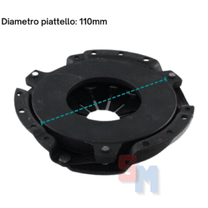 FRIZIONE MONODISCO BENASSI FERRARI CARRARO MAG BERTOLINI BARBIERI DIAMETRO 110mm