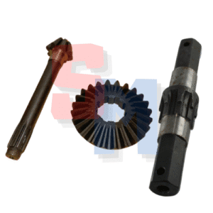 KIT COPPIA CONICA INFERIORE ALBERO PORTA FRESA FORT LEONE UNIVERSAL DENTI 8 24