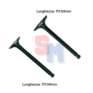 VALVOLA SCARICO MOTORE LOMBARDINI LDA100 4LD640 4LD820 RIF. ORIG. 9685.031.2