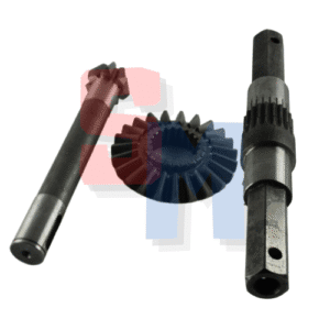 KIT COPPIA CONICA INFERIORE ALBERO PORTA FRESA TIPO LUNGO GRIFO 22 DENTI 7 23