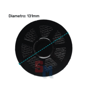 MASSA FILTRANTE LOMBARDINI 6LD325 6LD360 6LD400 LDA520 LDA530 D=131mm H=95mm