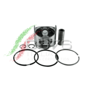 PISTONE COMPLETO + SERIE SEGMENTI YANMAR KAMA  L100 LA186 STANDARD DIAMETRO 86mm